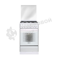 Плита газовая Gefest ПГ 5300-02 0040 белый, конфорок 4 шт, духовка 52 л, 50 см x 85 см x 58.5 см