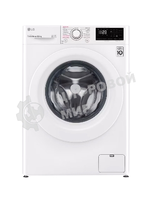 Стиральная машина LG F2V3GS3W белый, загрузка фронтальная 8,5 кг, 1200 об/мин., класс: А