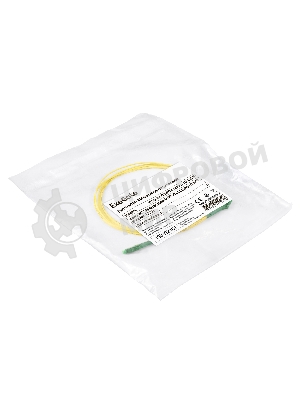 Патч-корд волоконно-оптический ExeGate FC-S-9-LC/APC-LC/APC-1M-LSZH (Шнур ВО SM 9/125 (OS2/G.652.D), LC/APC-LC/APC, Simplex, LSZH, 1м)