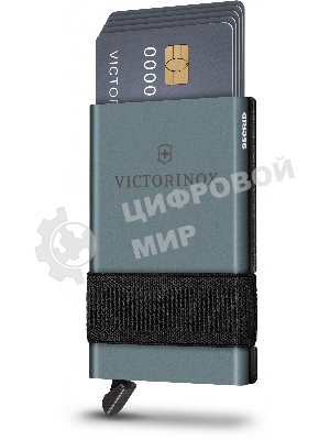 Швейцарская карта Victorinox Smart Card Wallet Sharp (0.7250.36) серый коробка подарочная