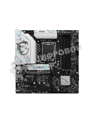 Материнская плата MSI B760M GAMING PLUS WIFI DDR4, LGA1700, Intel B760, 4xDDR4, 4xSATA, 2xM.2, 1xPCIe 4.0 x16, 1xPCIe 4.0 x4, 2xPCIe 3.0 x1, 2xDP, 2xHDMI, 1x2.5Gb LAN, Wi-Fi 6E, Bluetooth 5.3, 4xUSB-A 5Gbps, 6xUSB-A 2.0, 3x3.5 мм, 7.1, mATX