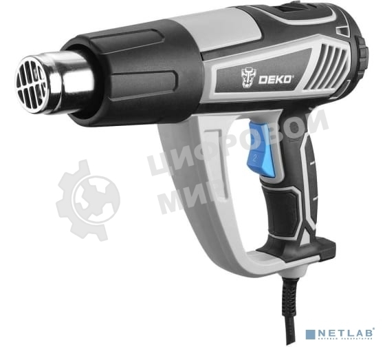 Фен технический Deko HG2500 PRO 2500Вт темп.350/600С