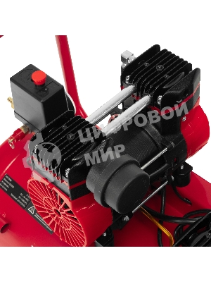 Компрессор безмасляный малошумный SPC 3000/50, 3000 Вт, ресивер 50 л, 520 л/мин MTX