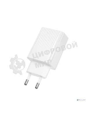 Сетевое зарядное устройство BOROFONE BAS72A/Сетевое ЗУ/QC 3.0/1 USB/Выход: 18W/белый