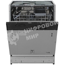 Посудомоечная машина встраиваемая Haier HDWE14-592RU 2050Вт узкая серебристый