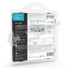 Лента светодиодная Basic Gauss 12V 10W/m 700lm/m 4000K IP20 LED 2m 1/100