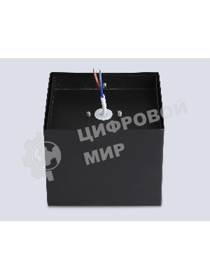 Светильник Ambrella light TN6532 BK черный IP44 GX53 100*100*80