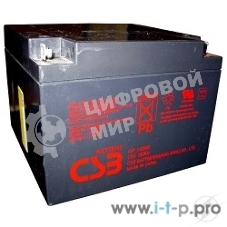 Батарея для ИБП CSB GP-12260 (12V, 26Ah) для UPS клеммы F2