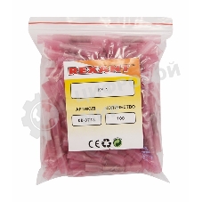 Соединительная гильза изолированная термоусаживаемая Rexant L-37 мм 0.5-1 мм² (ГСИ-т 1.0/ГСИ-т 0,5-1,0) красная