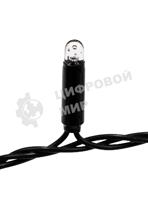 Гирлянда Neon-night LED ClipLight 24V, 5 нитей по 20 метров, цвет диодов синий, Flashing (белый)