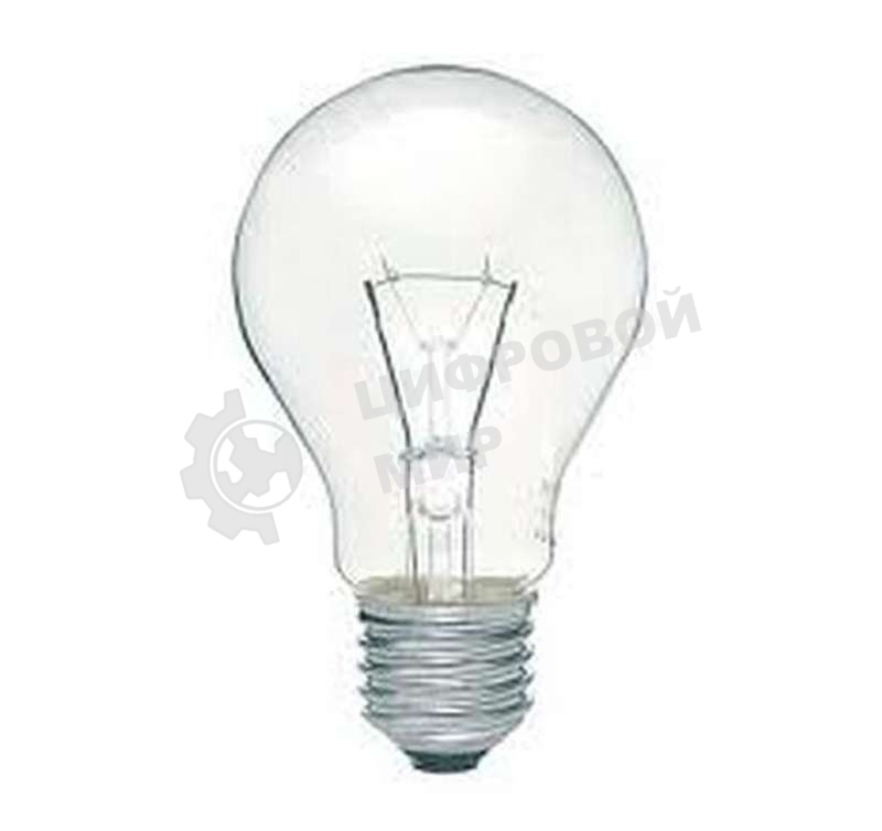Лампа накаливания МО 60Вт E27 12В (100) Лисма 353390200