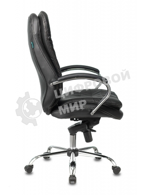 Кресло Бюрократ T-9950/BLACK черный, кожа