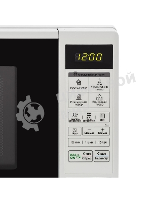 Микроволновая печь LG MS20R42D белый, 20 л, 700 Вт, переключатели - сенсор