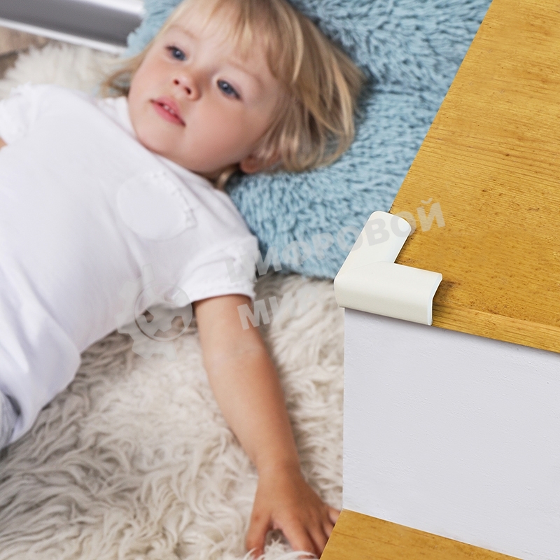 Мягкие накладки-протекторы для мебели (24x8x50 мм) 4 шт.