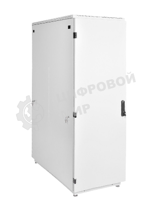 Шкаф телекоммуникационный напольный 42U (600x600) дверь металл (3 места), ШТК-М-42.6.6-3ААА