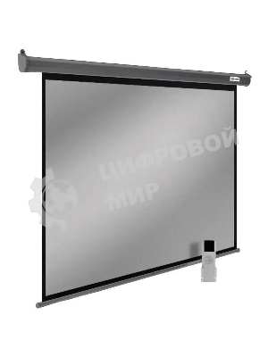 Экран Cactus 175x280 см SIlverMotoExpert CS-PSSME-280X175-DG 16:10 настенно-потолочный рулонный темно-серый (моторизованный привод)