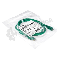 Патч-корд ExeGate UTP-RJ45-RJ45-C6-1M-GN, UTP, cat.6, 1м, зеленый