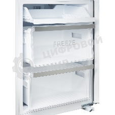 Встраиваемый холодильник Kuppersberg NBM 17863, Габариты(ВхШхГ):178.5x54x54,5; Перенавешиваемые двери, Класс энергопотребления А++ (222 кВт/ч), No-frost, 182л/59л, Уровень шума: 41 Дб