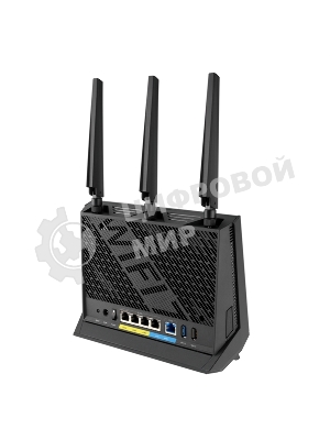 Маршрутизатор ASUS RT-BE86U, черный/красный, 90IG08W0-MO9A0V