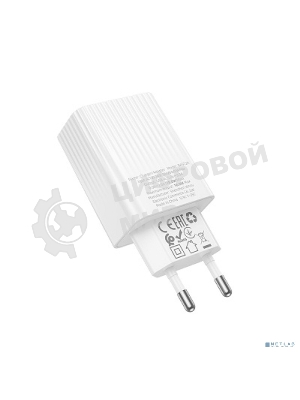 Сетевое зарядное устройство BOROFONE BAS72A/Сетевое ЗУ/QC 3.0/1 USB/Выход: 18W/белый