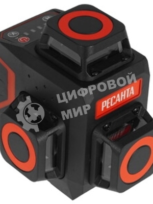 Лазерный уровень Ресанта ПЛ-3Х360ШС Green