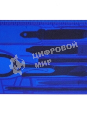 Швейцарская карта Victorinox SwissCard Lite (0.7322.T2) синий полупрозрачный коробка подарочная