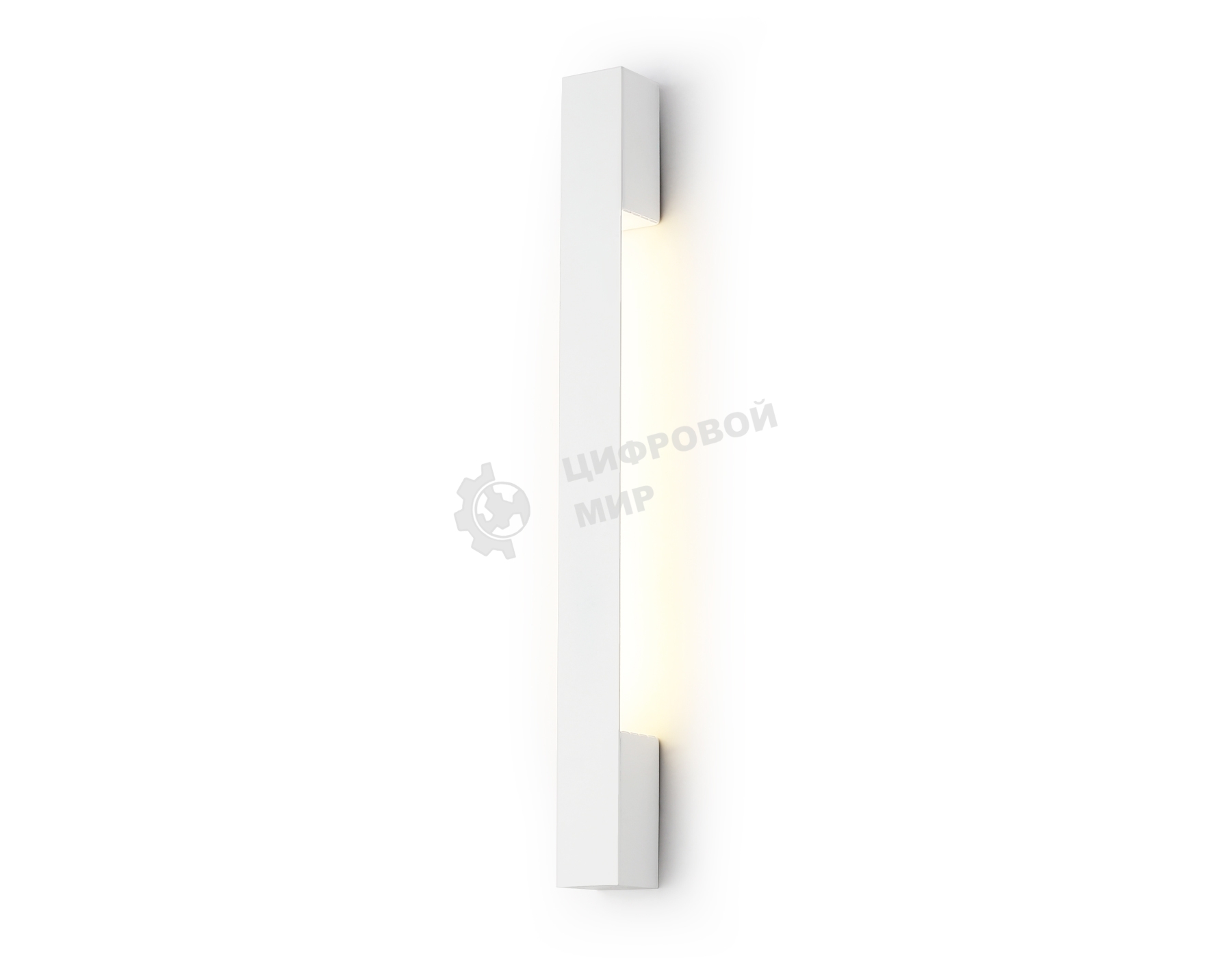 Настенный светодиодный светильник Ambrella light FW4411 SWH белый песок LED 4200K 6W 450*40*35
