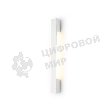 Настенный светодиодный светильник Ambrella light FW4411 SWH белый песок LED 4200K 6W 450*40*35