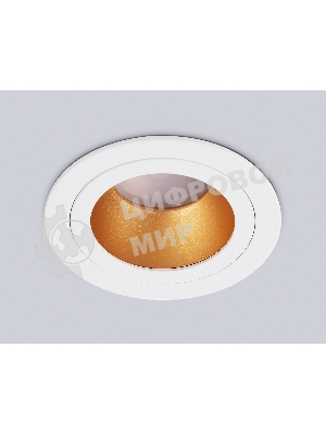 Встраиваемый точечный светильник Ambrella light TN102823 WH/GD белый/золото GU5.3 D92*50