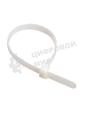 Хомут кабельный 4.8х500 нейл. бел. (уп. 100 шт) IEK UHH31-D048-500-100