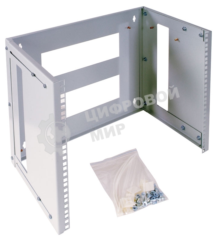 Кронштейн настенный 9U, регулируемая глубина 300-450 мм КНО-М-9U