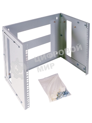 Кронштейн настенный 9U, регулируемая глубина 300-450 мм КНО-М-9U