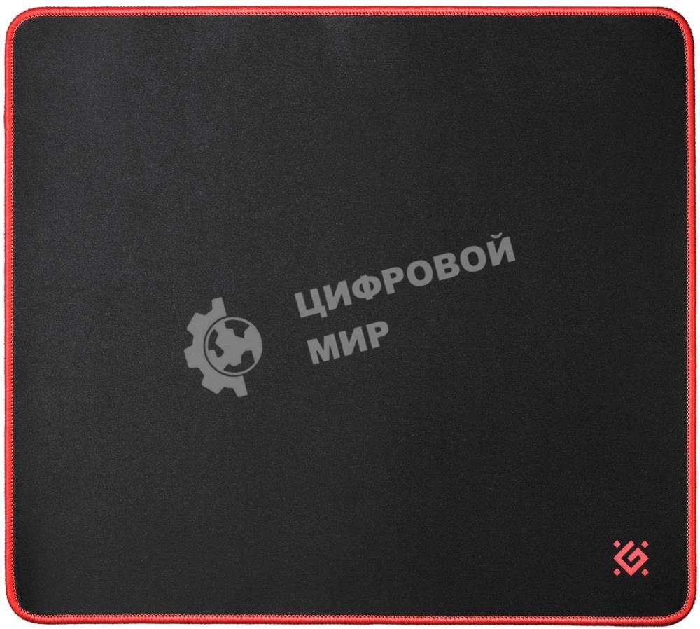 Игровой коврик Defenderчерный M 360x270x3 мм, ткань+резина