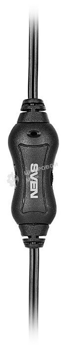 Гарнитура проводная мультимедийная с микрофоном SVEN AP-151MV, черный