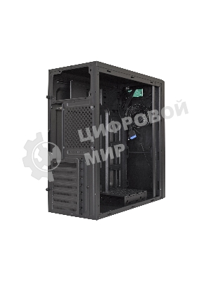 Компьютерный корпус Miditower ExeGate XP-333U Black, ATX, (XP500, Black,120мм), 1*USB/2*USB 3.0, Audio