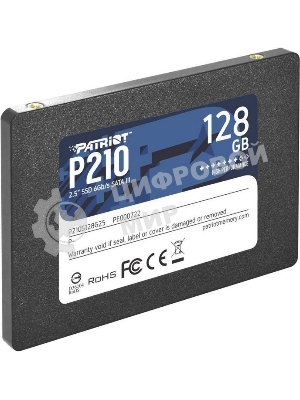 Накопитель SSD Patriot P210, 128Gb, SATA III, 2.5