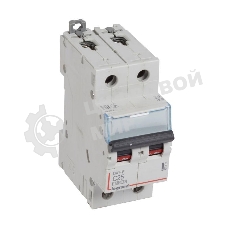 Выключатель автоматический модульный 2п C 25А 6кА DX3-E Leg 407279