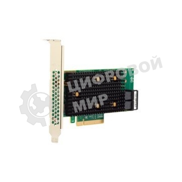 Контроллер MegaRAID 9440-8i SGL (05-50008-02), PCIe 3.1 x8 LP, SAS/SATA/NVMe, RAID 0,1,5,6,10,50,60, 8port(2 * int SFF8643), 3408 IOC