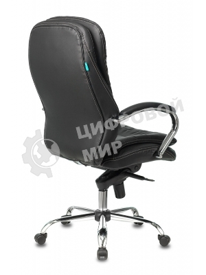 Кресло Бюрократ T-9950/BLACK черный, кожа