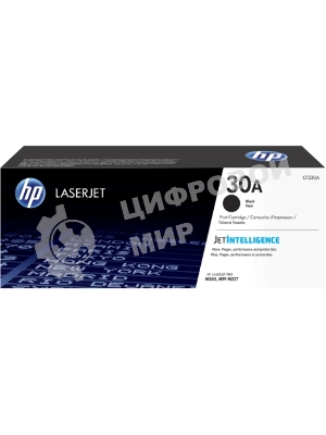 Картридж лазерный HP 30A черный для M203/MFP M227 (1600 стр)