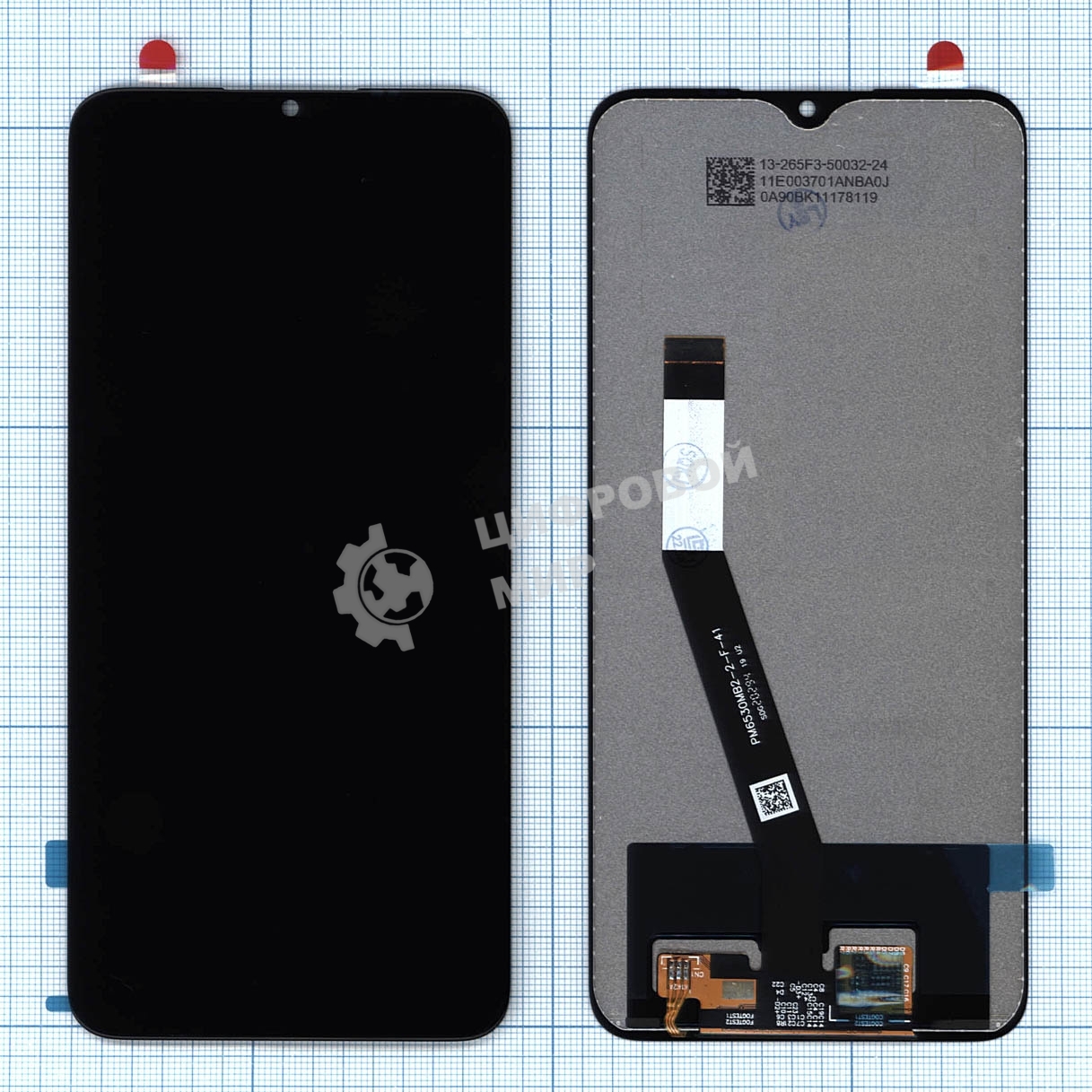 Дисплей для Xiaomi Redmi 9 в сборе с тачскрином OR черный