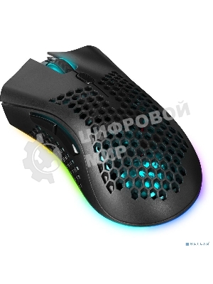 Мышь беспроводная Defender Warlock GM-709L черный, 2400 dpi, радиоканал, USB, кнопки - 8