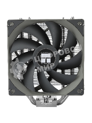 Кулер для процессора Thermalright Assassin Spirit 120 V2 серебристый/черный/серый (4-pin PWM, 154мм, Al/Cu, 4x6мм, 1x120мм, 66.17CFM, 25.6dBA, 1500RPM, S: 1851/1700/1200/115X, AM5/AM4)