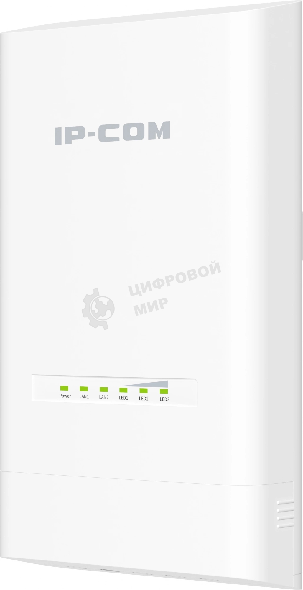 Наружная точка доступа IP-COM CPE12, 5 ГГц, до 867 Мбит/с, IP65, 1х12dbi, PoE, 2х1 Гбит/с, молниезащита 6000В