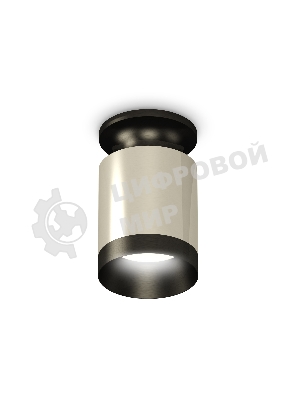 Светильник Ambrella Light XS6305062 PSL/PBK серебро полированное/черный полированный MR16 GU5.3 (N6902, C6305, N6131)