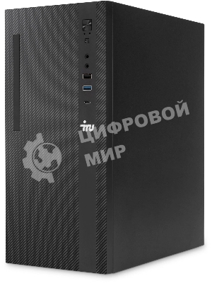 Компьютер IRU Planio 310H6SC MT i3 12100F (3.3) 16Gb SSD512Gb GT610 2Gb Windows 11 Pro GbitEth 230W черный (2153495)