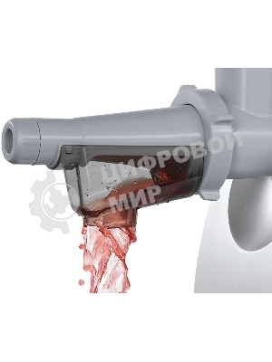 Мясорубка электрическая Bosch MFW68660 черный, 2200 Вт, 4.3 кг/мин, реверс, защита от перегрузки, металлический лоток, насадки - 10