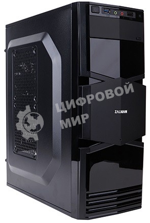 Компьютерный корпус Zalman ZM-T3 черный без БП mATX 1x80мм 3x120мм 1xUSB2.0 1xUSB3.0 audio bott PSU