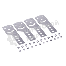 Пластина крепежная GSV H80 (4шт) в комплекте с крепежными элементами для монтажа DKC 30014K
