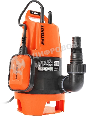 Садовый насос дренажный Patriot F 800